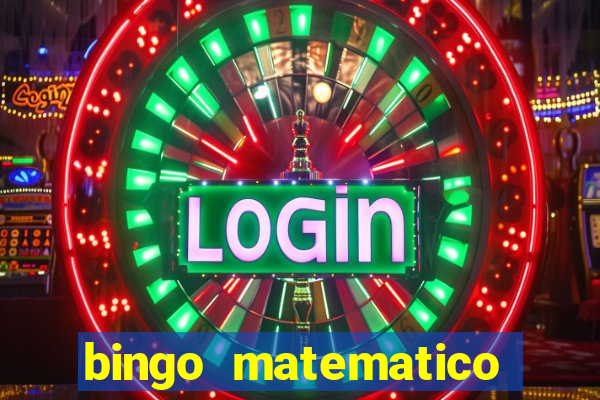 bingo matematico para ensino medio