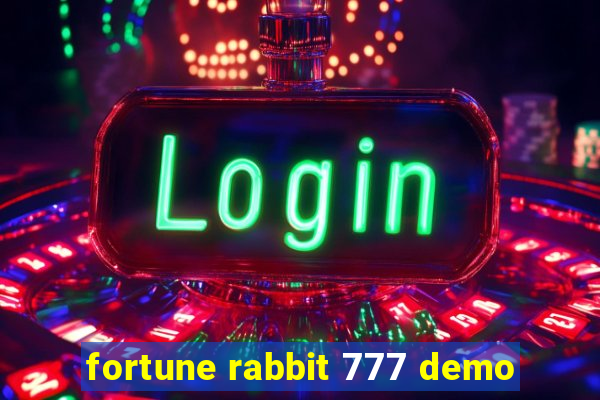 fortune rabbit 777 demo