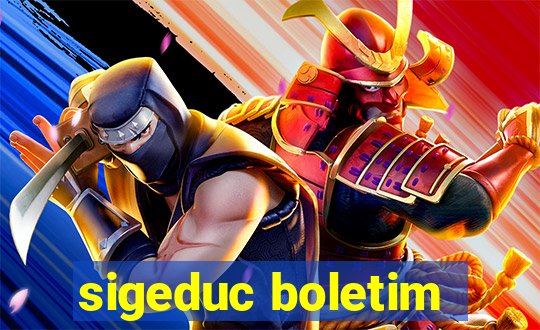 sigeduc boletim