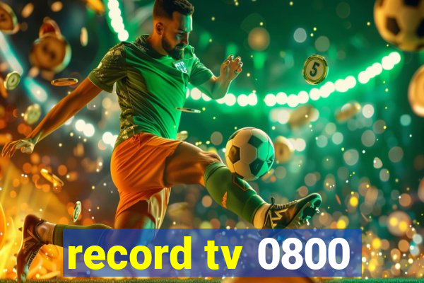 record tv 0800