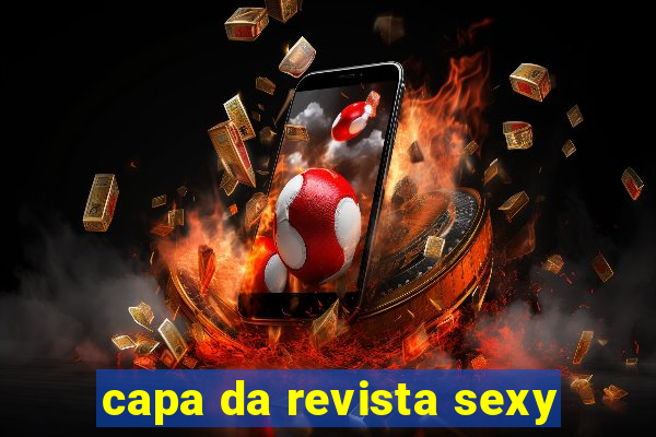 capa da revista sexy