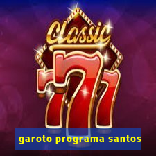 garoto programa santos