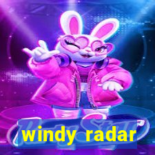 windy radar