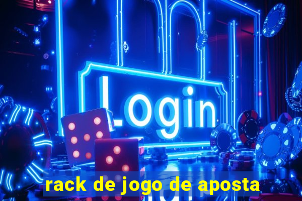 rack de jogo de aposta