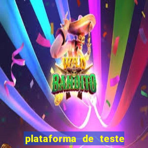 plataforma de teste pg demo