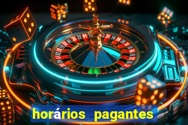 horários pagantes pg soft