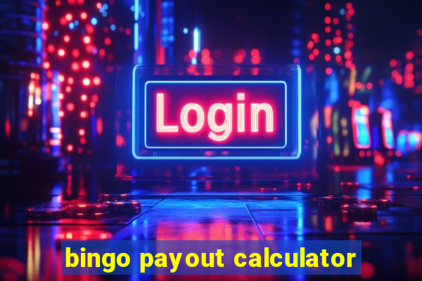 bingo payout calculator