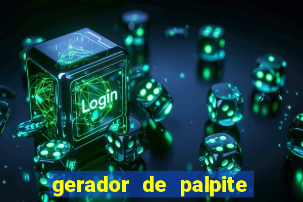 gerador de palpite do jogo do bicho